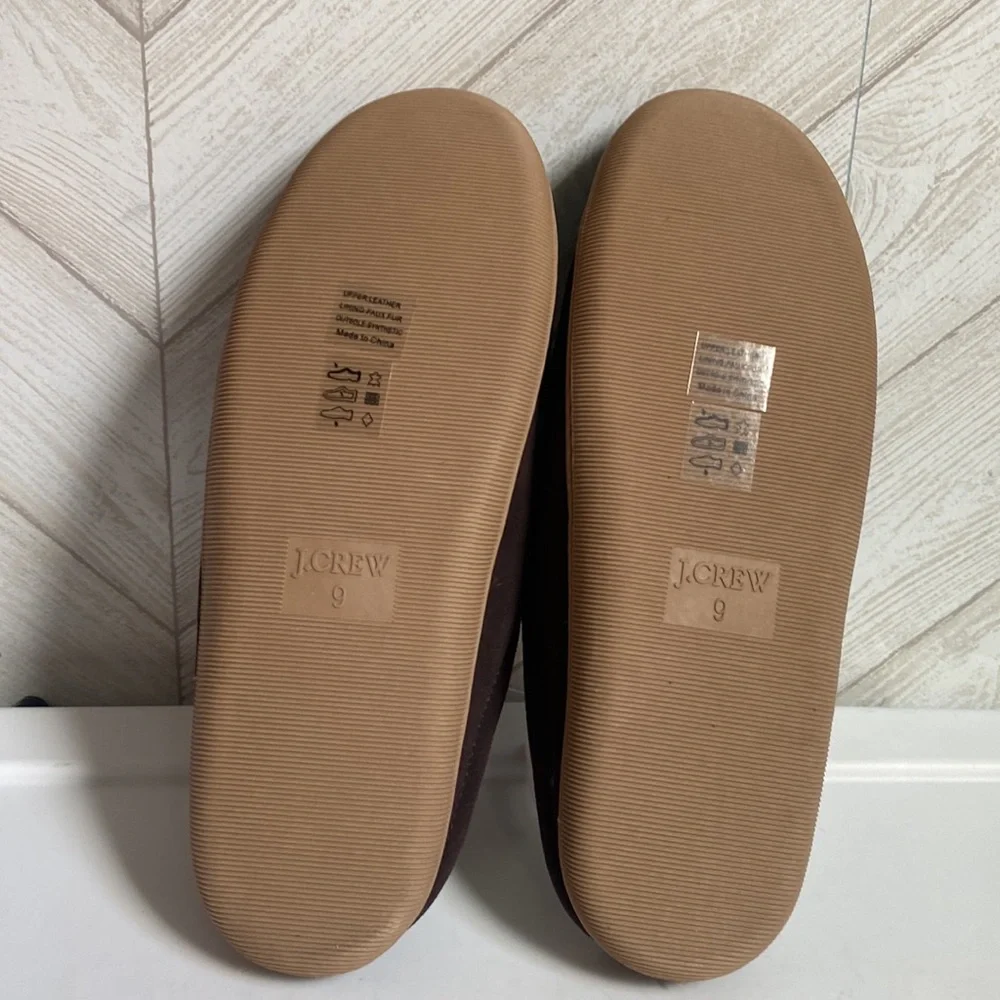 New J.Crew men’s slippers 9